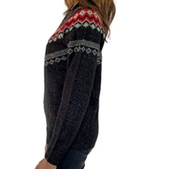 Weatherproof Vintage Ladies' Fairisle Sweater - Picture 3 of 7